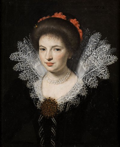 Portrait of a Young Noble Lady by Michiel Jansz van Mierevelt